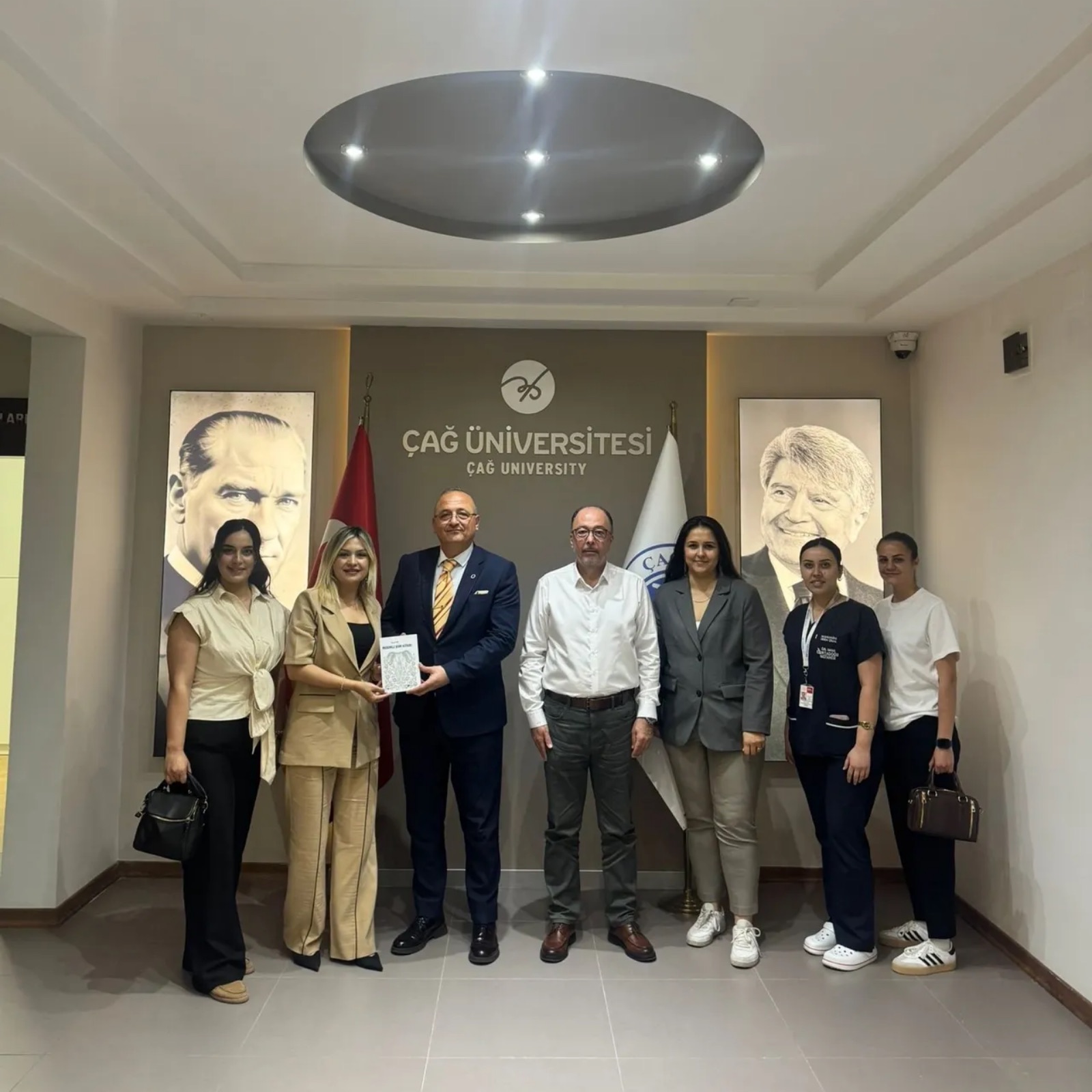 Kariyer Günleri Kapsamında Çağ Üniversitesi'nde Bir Araya Geldik